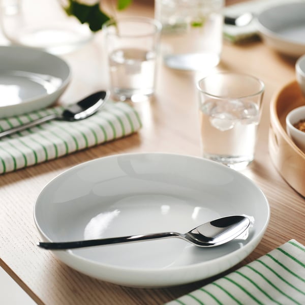 IKEA 365+ صحن عميق, أبيض, 21 سم