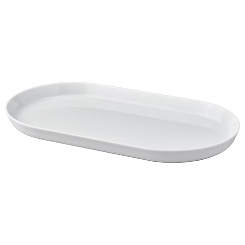 IKEA 365+ صحن تقديم, أبيض, 36x20 سم
