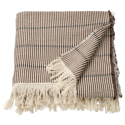 LAPPKATTFOT غطاء, بني/أسود, ‎130x170 سم‏