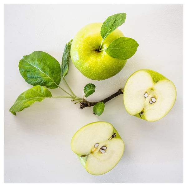 LOTSFÅGEL شمع صغير معطّر, تفاح أخضر فاتح, 3.5 س