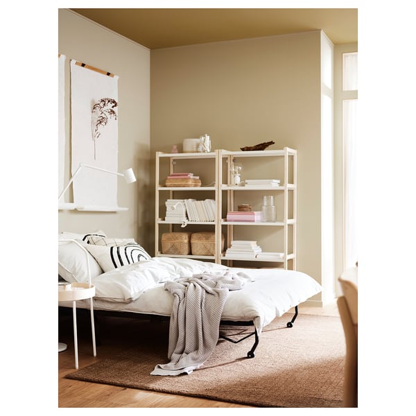 LYCKSELE LÖVÅS كنبة-سرير بمقعدين, Ransta طبيعي