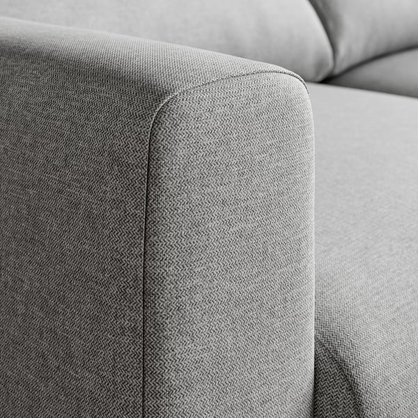 MALMKÖPING كنبة بمقعدين, Tibbleby بيج/رمادي