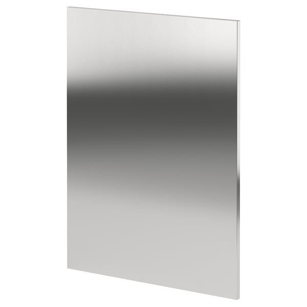 METOD واجهة لغسالة صحون, Vårsta ستينلس ستيل, 60 سم