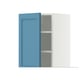 METOD خزانة حائط مع أرفف, أبيض/Lerhyttan أزرق, 40x60 سم