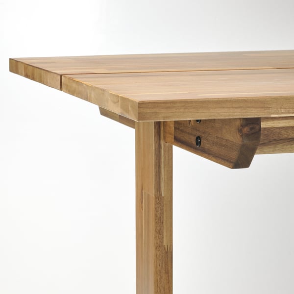 NACKANÄS طاولة, سنط, 140x76 سم