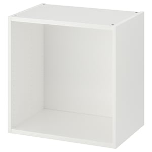 PLATSA هيكل, أبيض, 60x40x60 سم