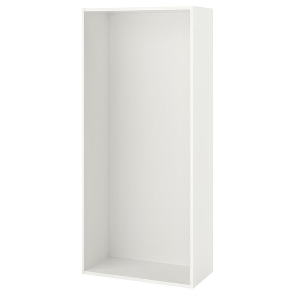 PLATSA هيكل, أبيض, 80x40x180 سم