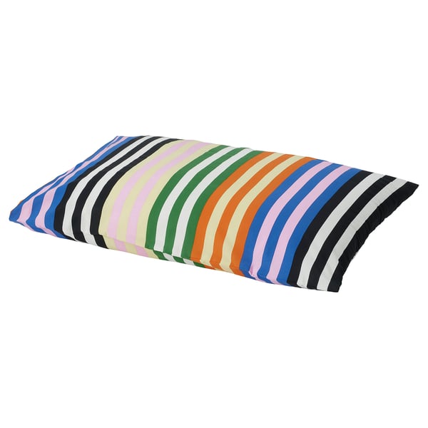 SNÖDROTTNING غطاء مخدة, عدة ألوان/مخطط, 50x80 سم