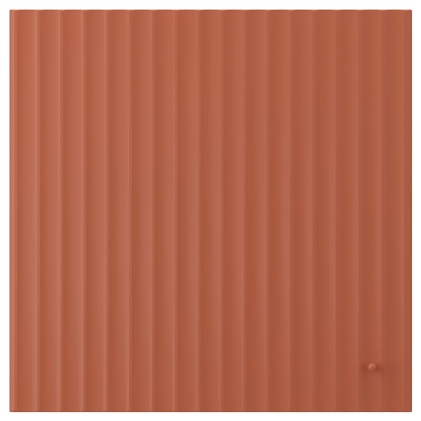 TERRSJÖ باب, أحمر-بني نقش مموج, 60x60 سم