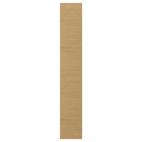 VOXTORP لوح غطاء, شكل السنديان, 39x240 سم