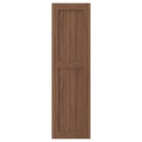 ENKÖPING brown walnut cabinet door with classic design and wooden texture.