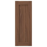 Dark brown ENKÖPING wooden cabinet door with rectangular recessed centre panel.