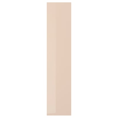FARDAL tall, light orange glossy door. Modern design, rectangular shape.