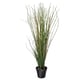FEJKA artificial plant, green, potted in black, lifelike grassy texture, natural design, indoor/outdoor use.