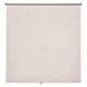 FÖNSTERBLAD: beige roller blind with subtle pattern, made of polyester. Cordless, blocks light, smooth operation.