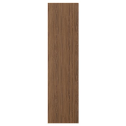 FÖRBÄTTRA walnut veneer kitchen panel, smooth and modern look.