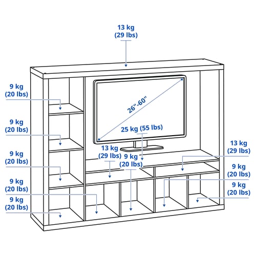 Illustration with measurements for the product: LAPPLAND.