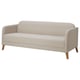 Ikea LINANÄS sofa, beige, modern design, wooden legs, comfy cushions.
