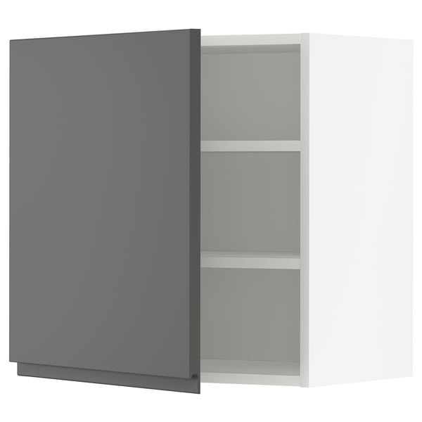 METOD dark grey modern kitchen cabinet