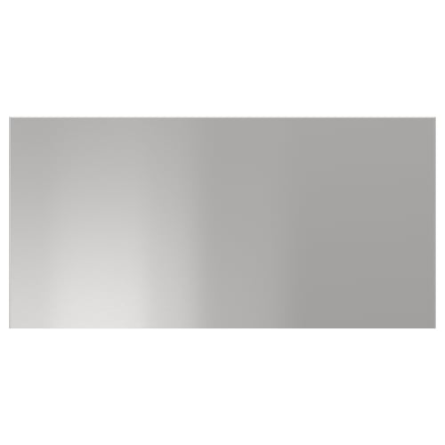 VÅRSTA stainless steel kitchen panel. Rectangle. Modern, industrial design. Smooth, metallic finish.