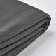 Close-up of VIMLE sofa cushion, soft hallarp fabric, folded neatly.
