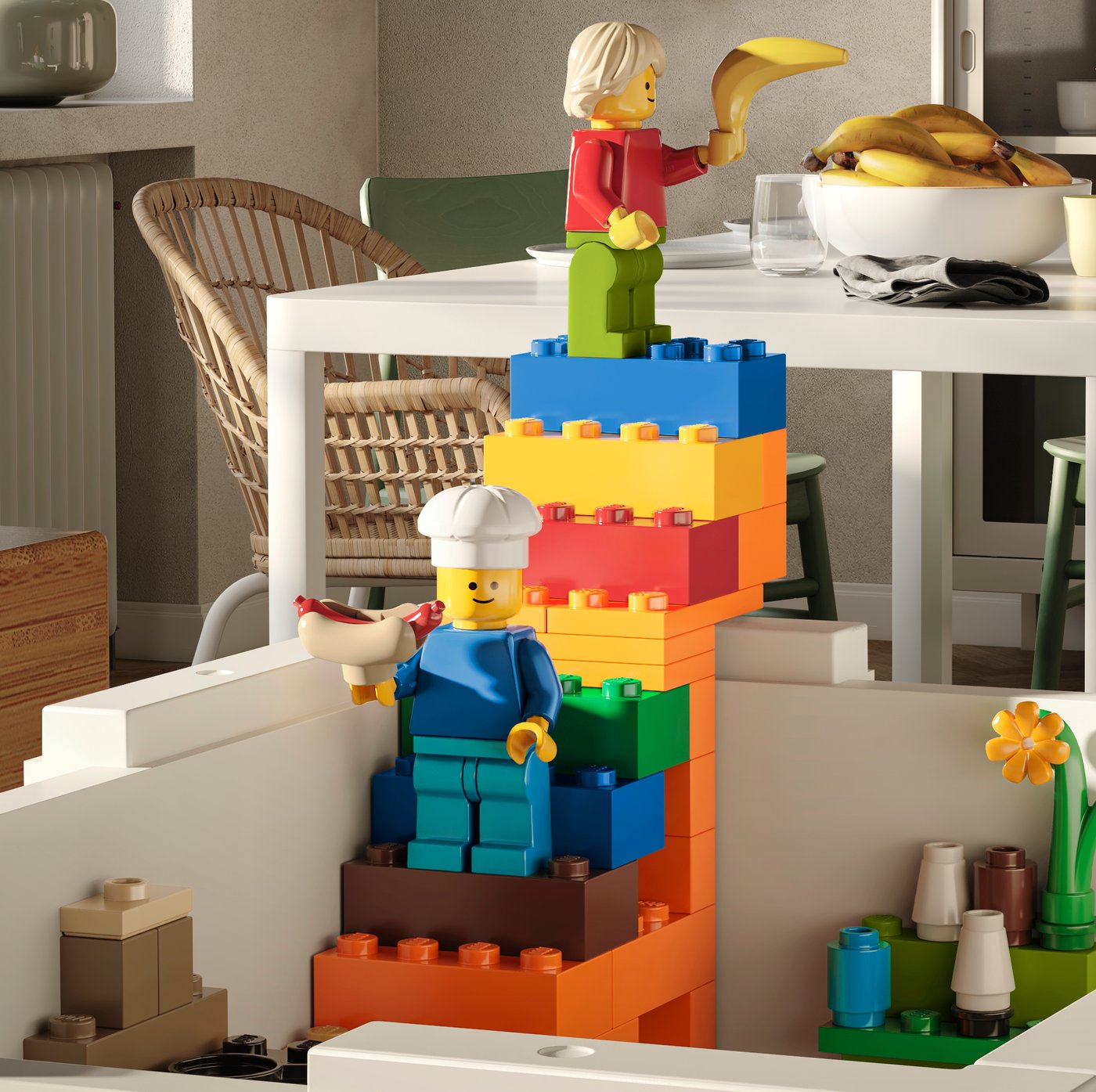 LEGO on the table