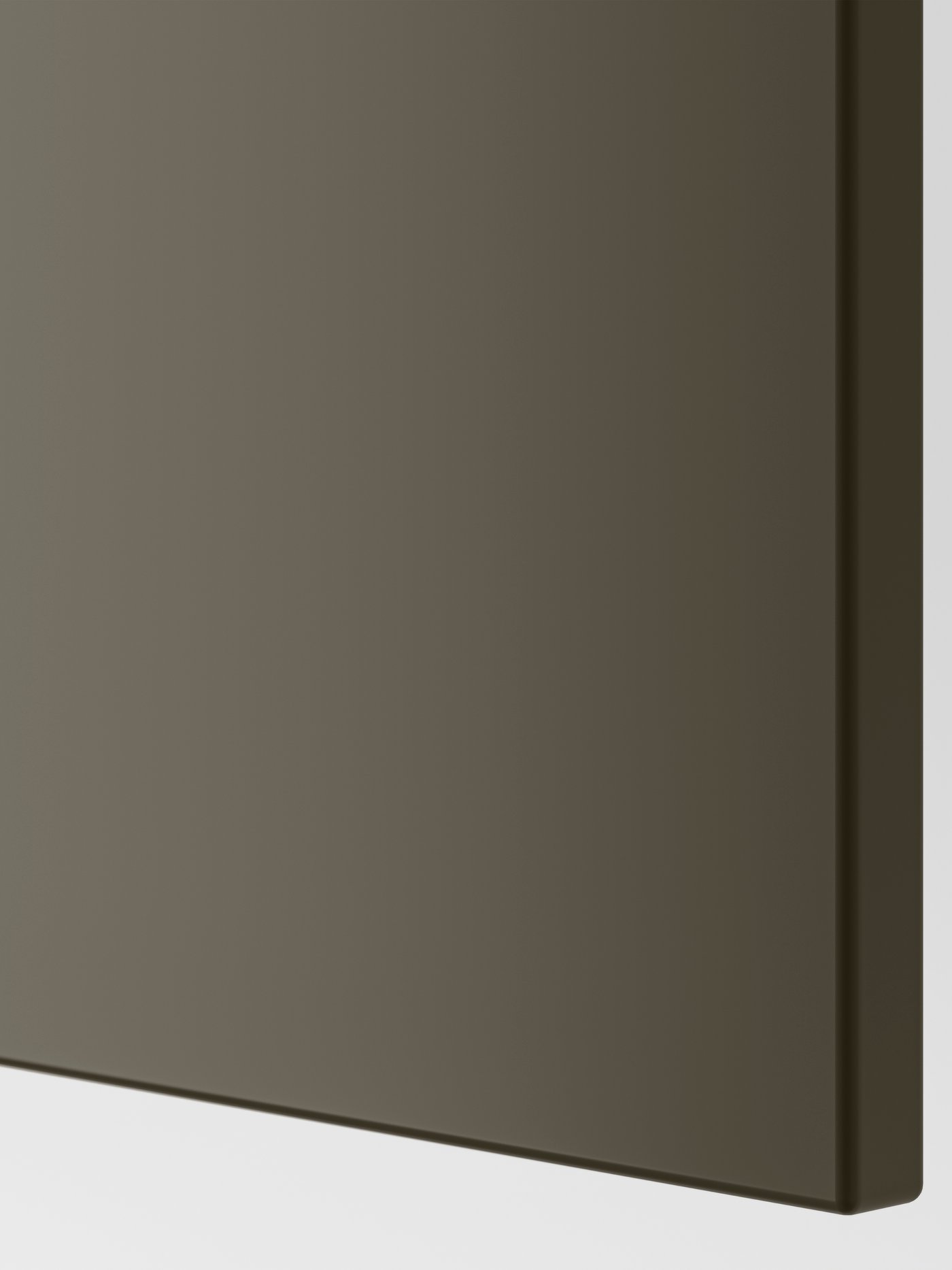 A matt brown-beige HAVSTORP cover panel