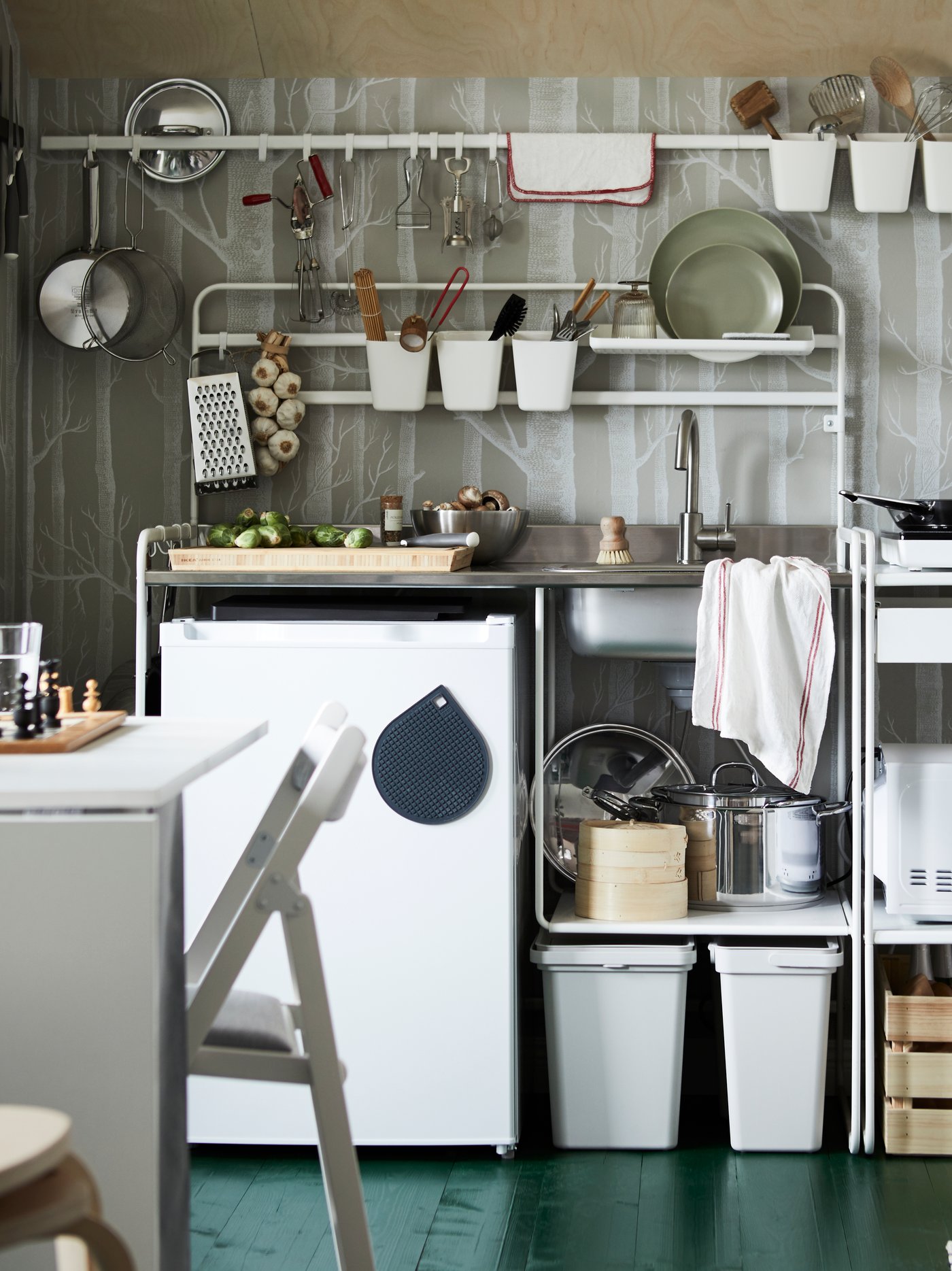 SUNNERSTA kitchenette.