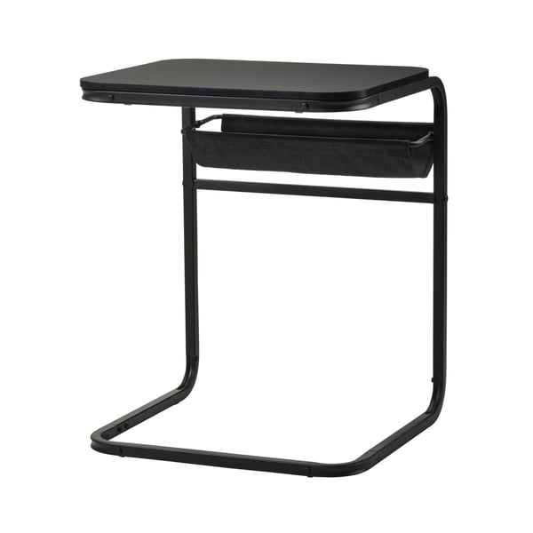 An anthracite/dark grey OLSERÖD side table