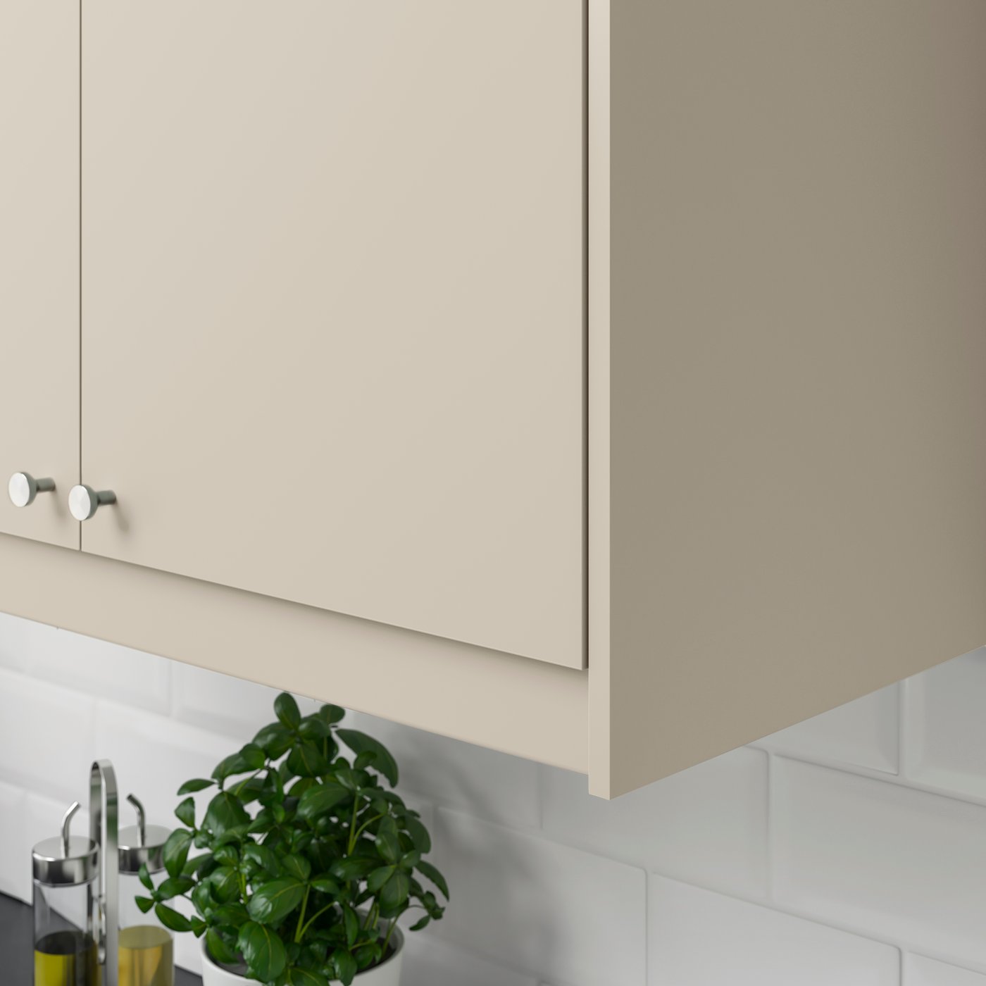 A beige HAVSTORP rounded deco strip/moulding