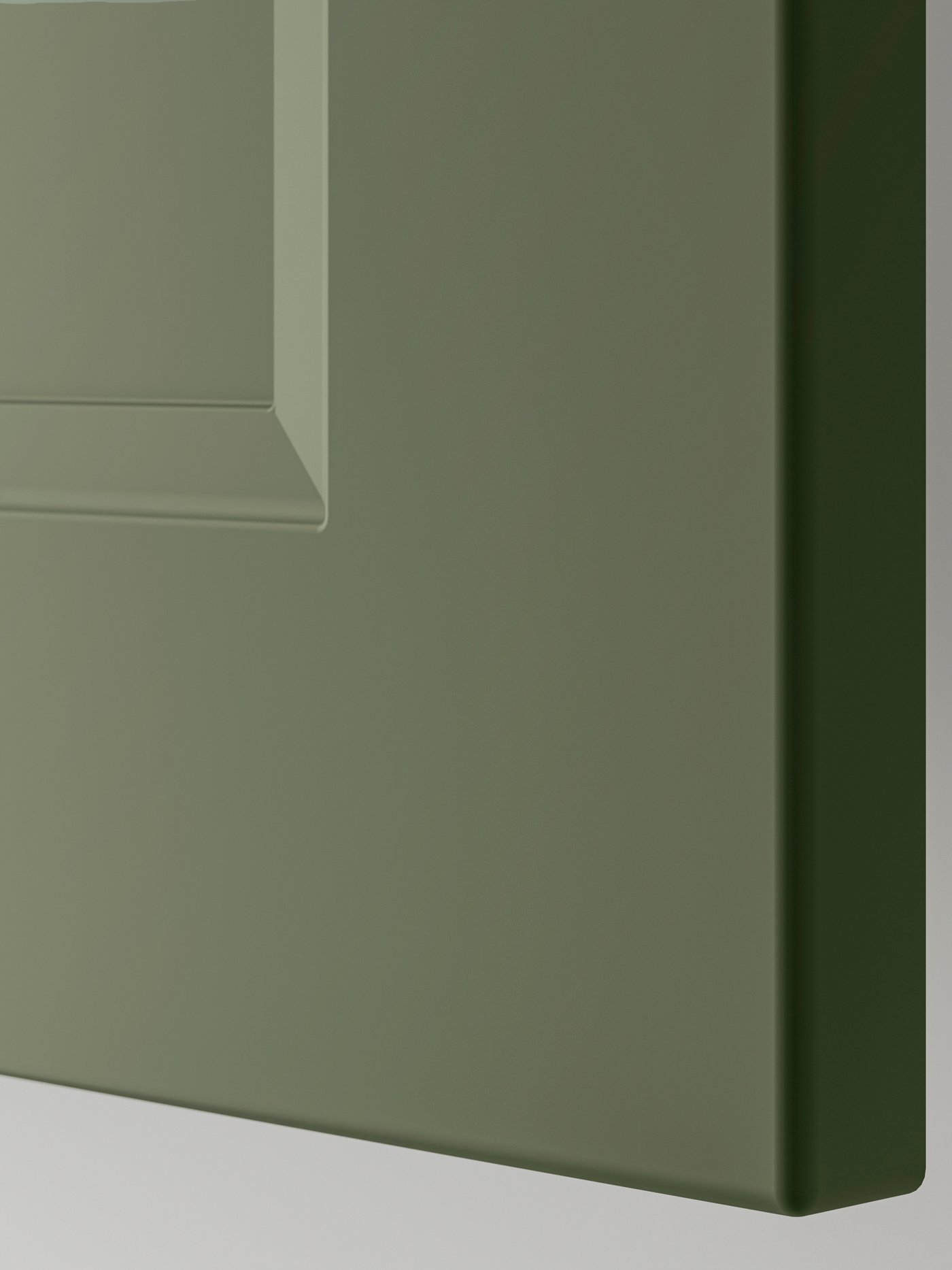 A grey-green AXSTAD door