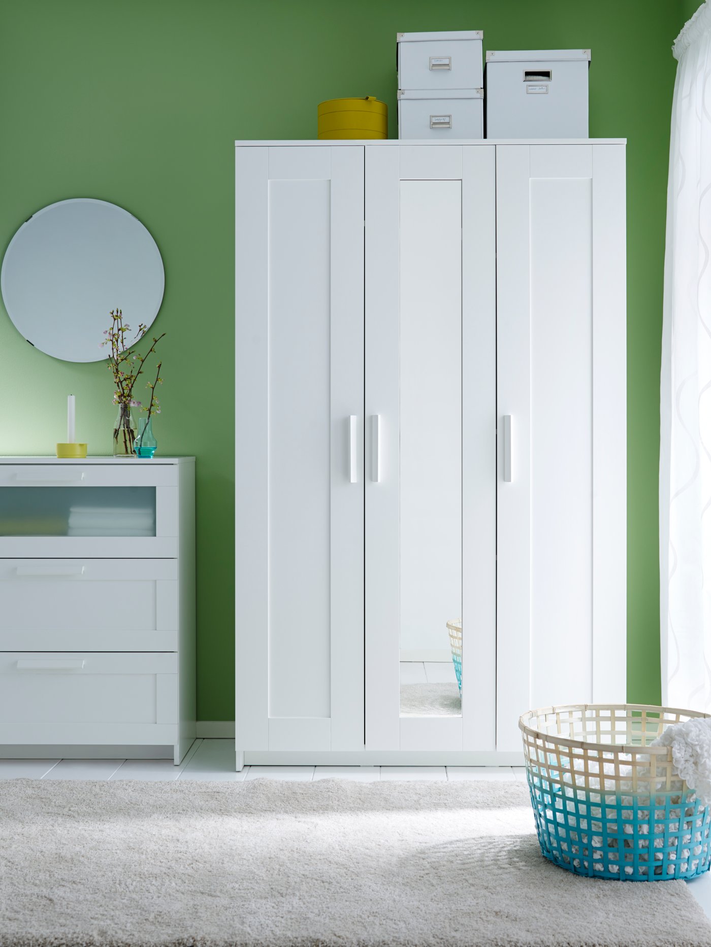 IKEA storage & organization - BRIMNES wardrobe