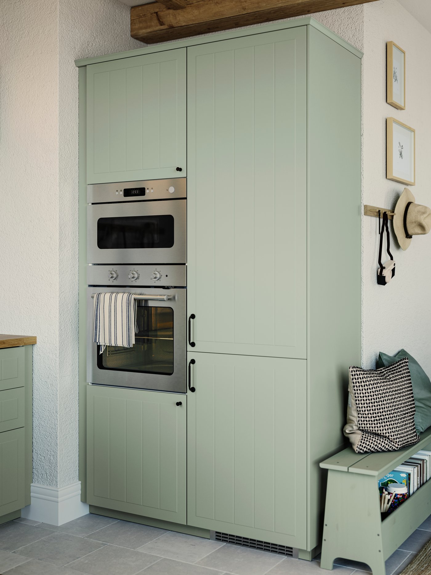 An IKEA 300 stainless steel MATTRADITION forced air oven