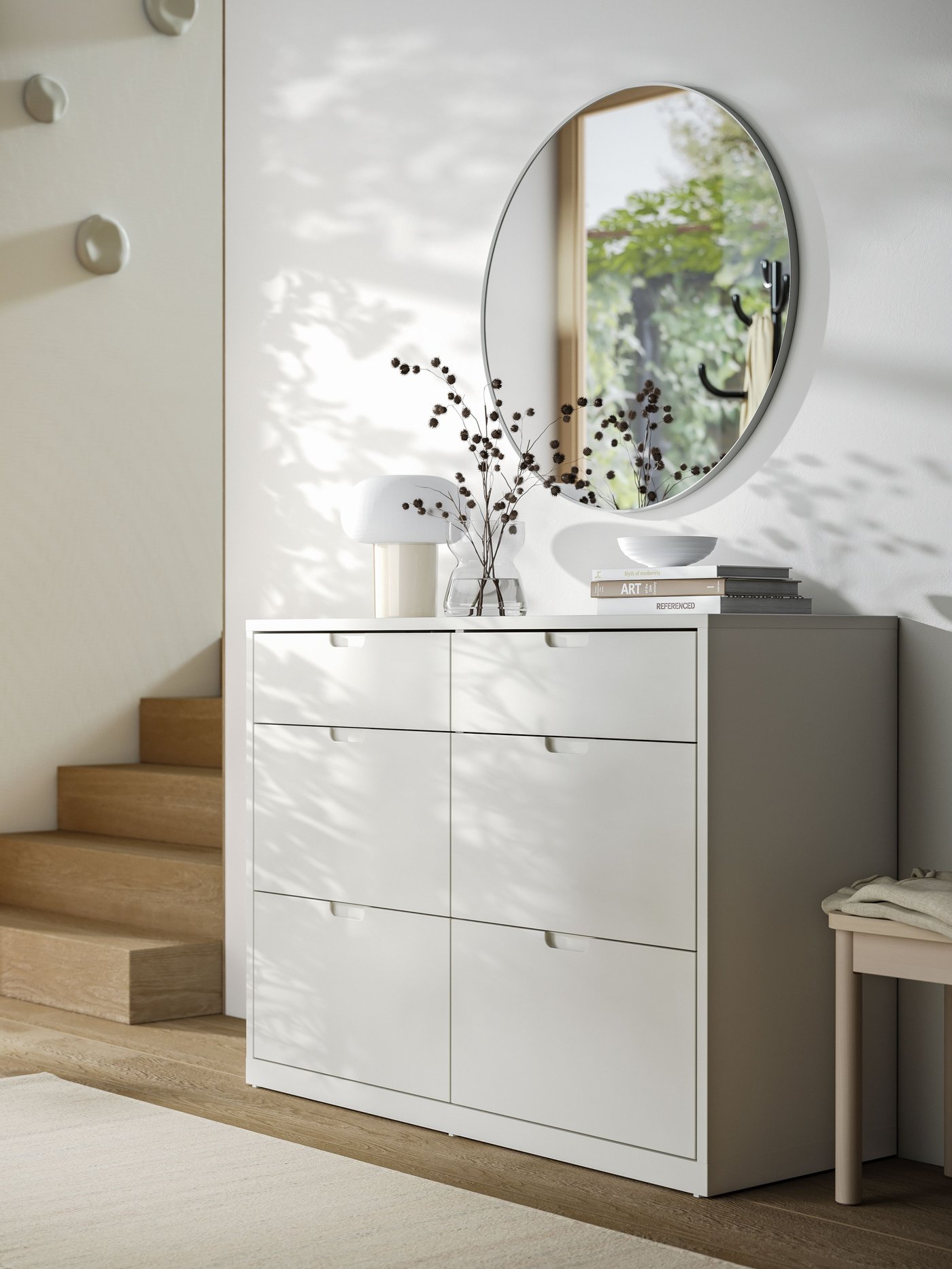miroir LINDBYN en aluminium