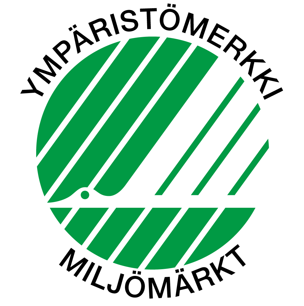 Finska Svanenmärkets logo.