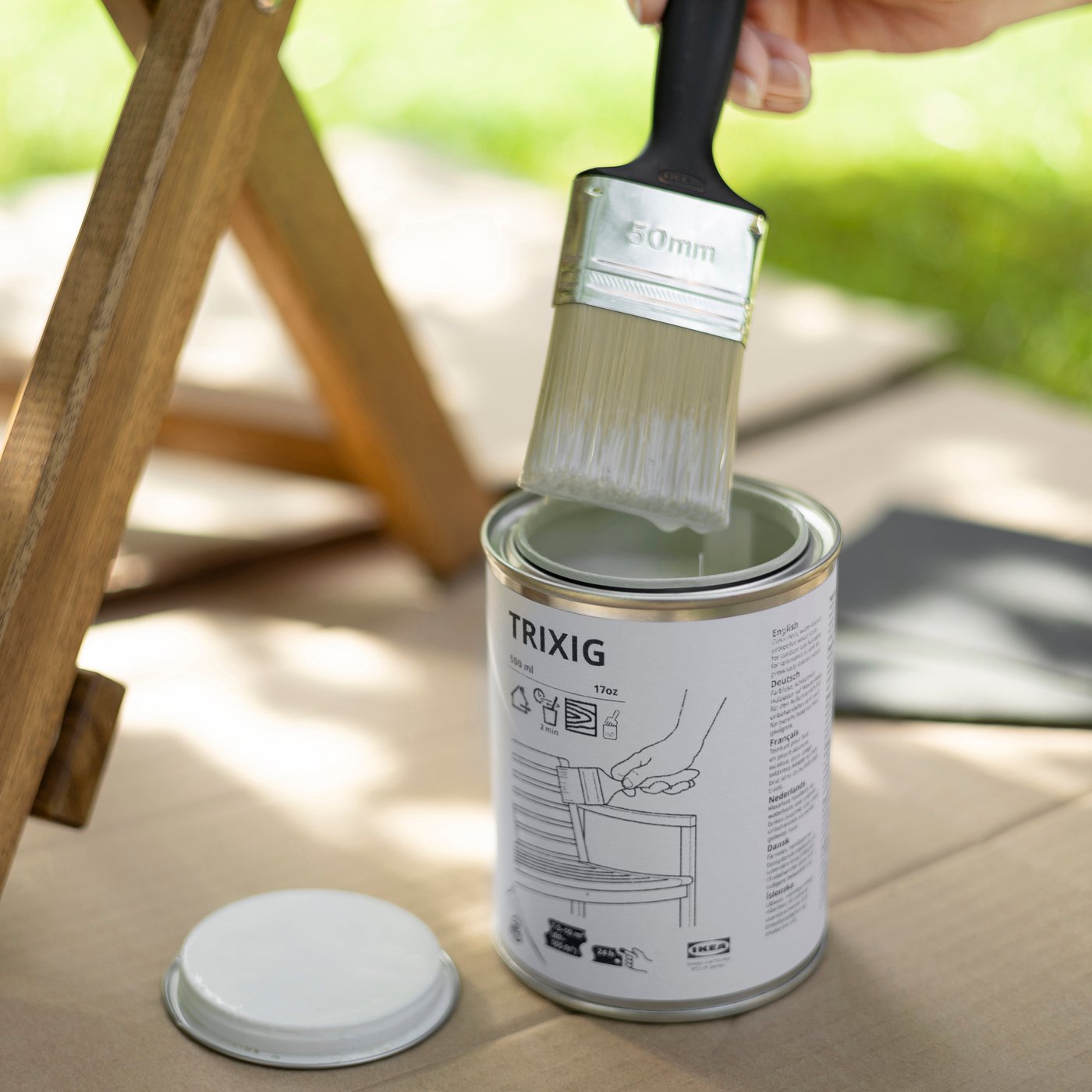A TRIXIG wood stain, outdoor use