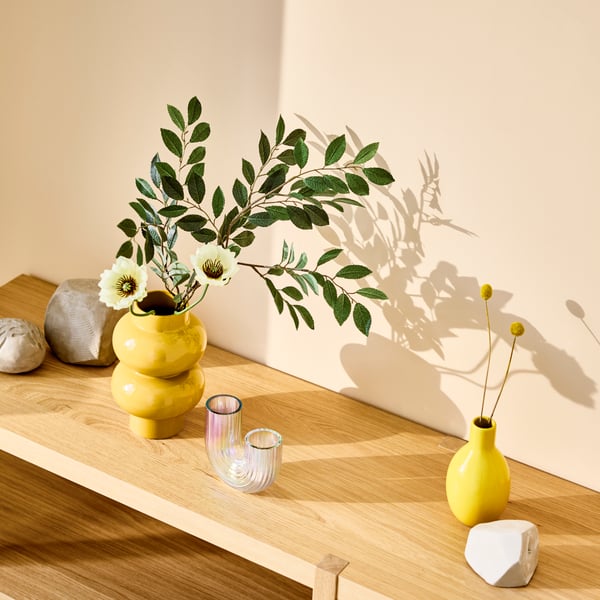 Vaso giallo BLODBJÖRK
