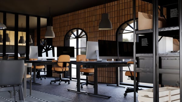 A dark grey HEKTAR pendant lamp