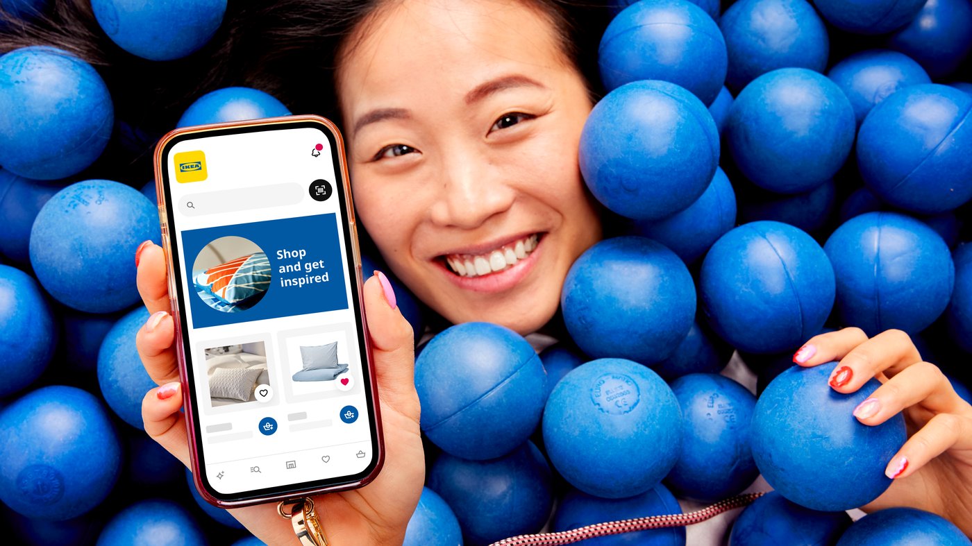 Entdecke die IKEA App