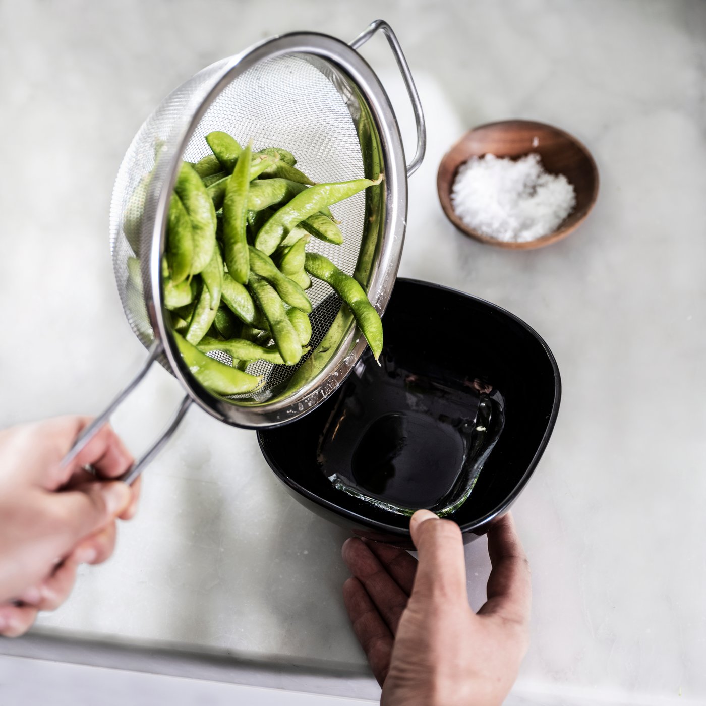 A black BACKIG bowl