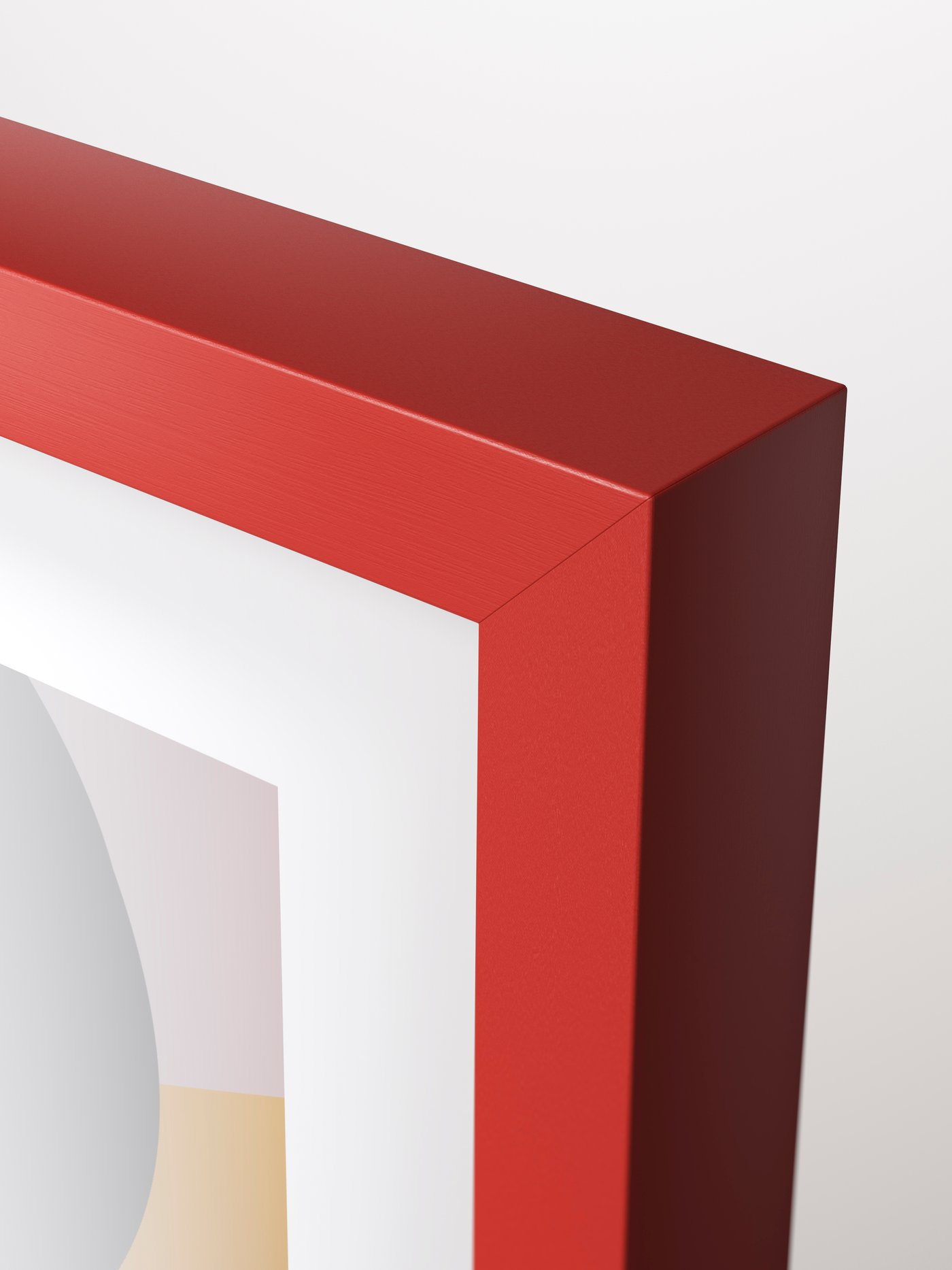 A red RÖDALM frame