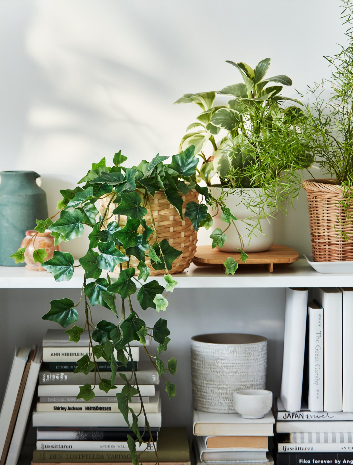 An in/outdoor white FÖRENLIG plant pot