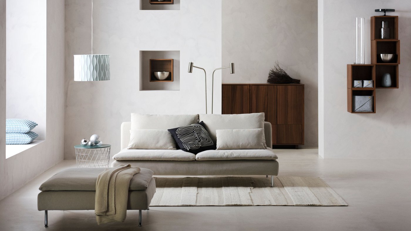 Build your sofa with the SÖDERHAMN planner