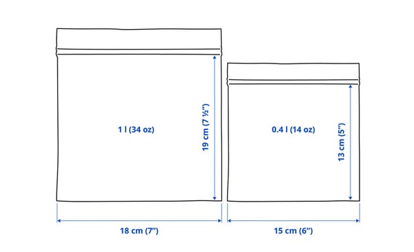 S size dimensions