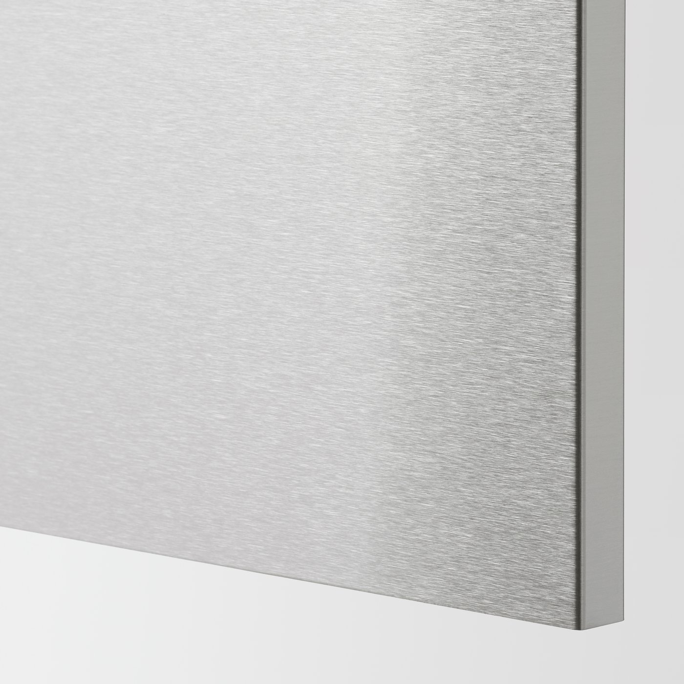 A stainless steel VÅRSTA front for dishwasher