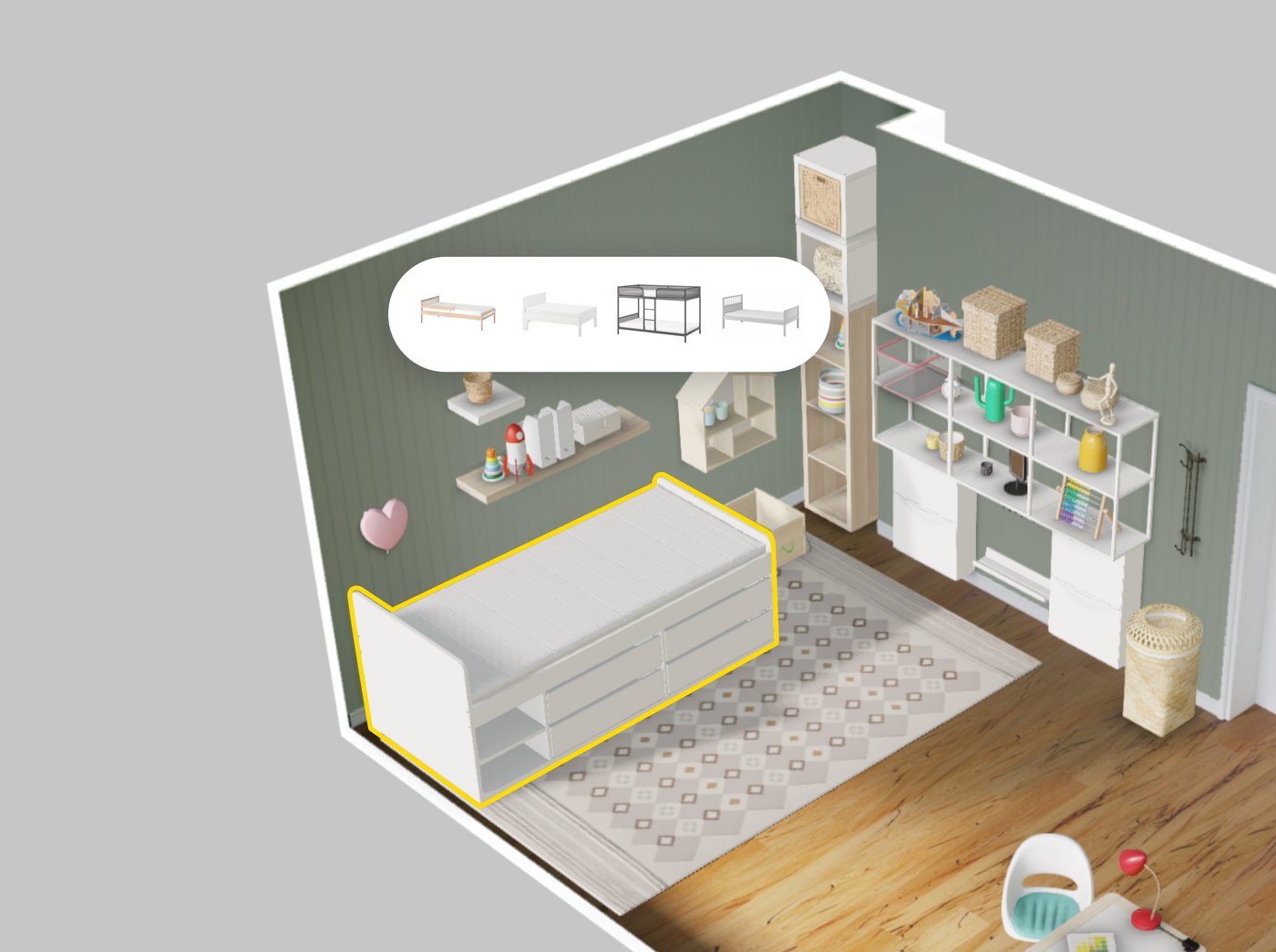 IKEA Kreativ chambre d'enfant