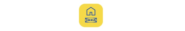 Logo IKEA smart proizvoda za dom za IKEA smart aplikaciju.