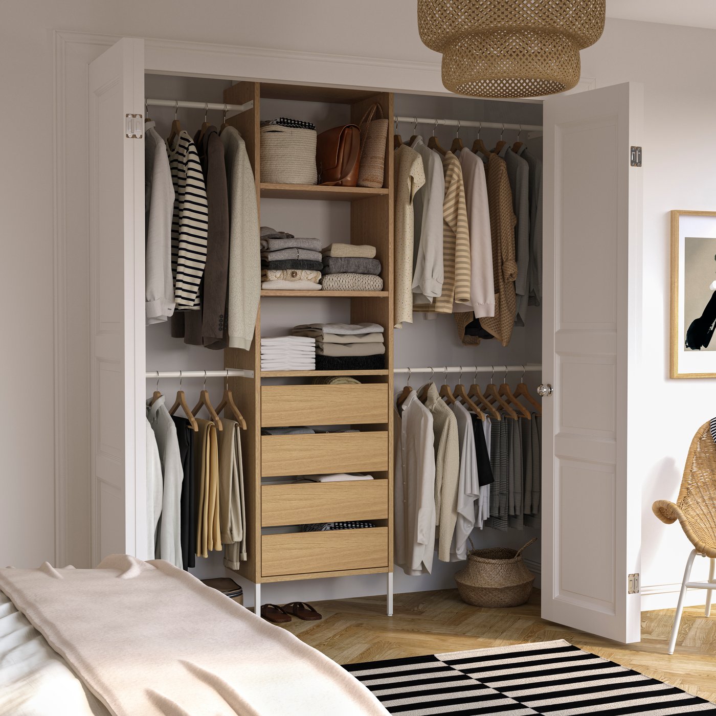 AURDAL closet system