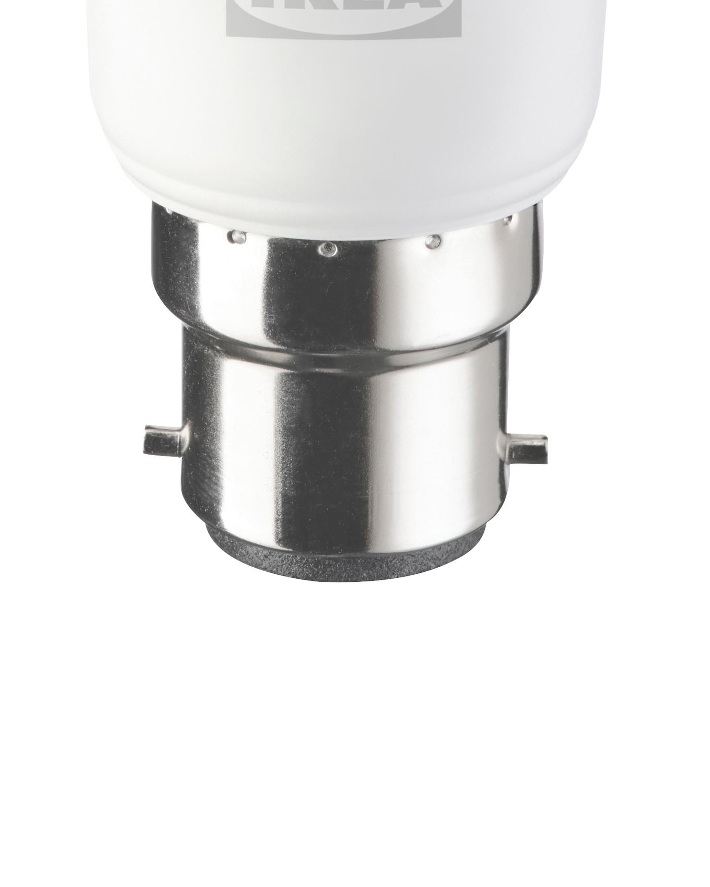 Photograph of B22 bulb base