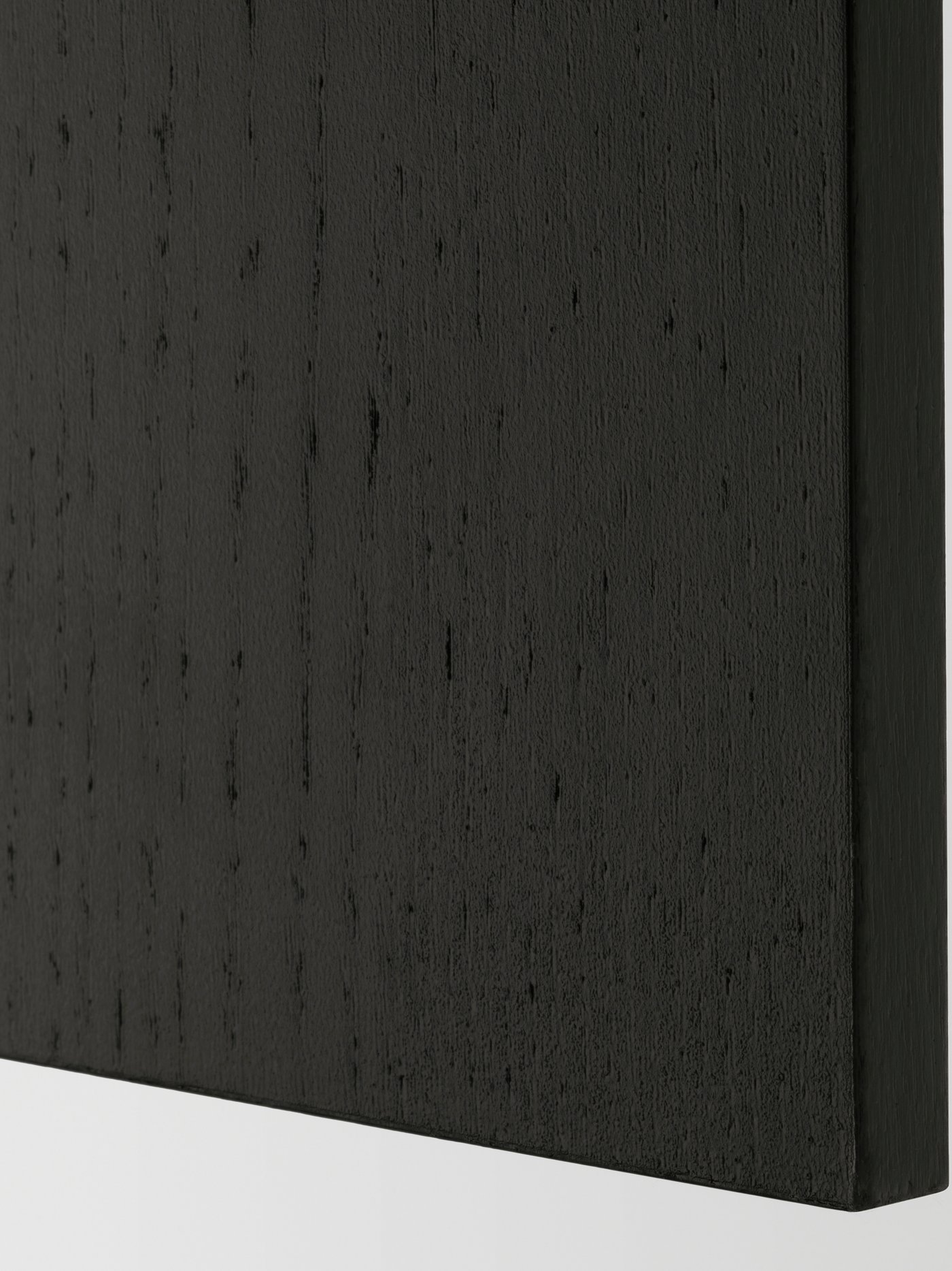 A black stained LERHYTTAN cover panel